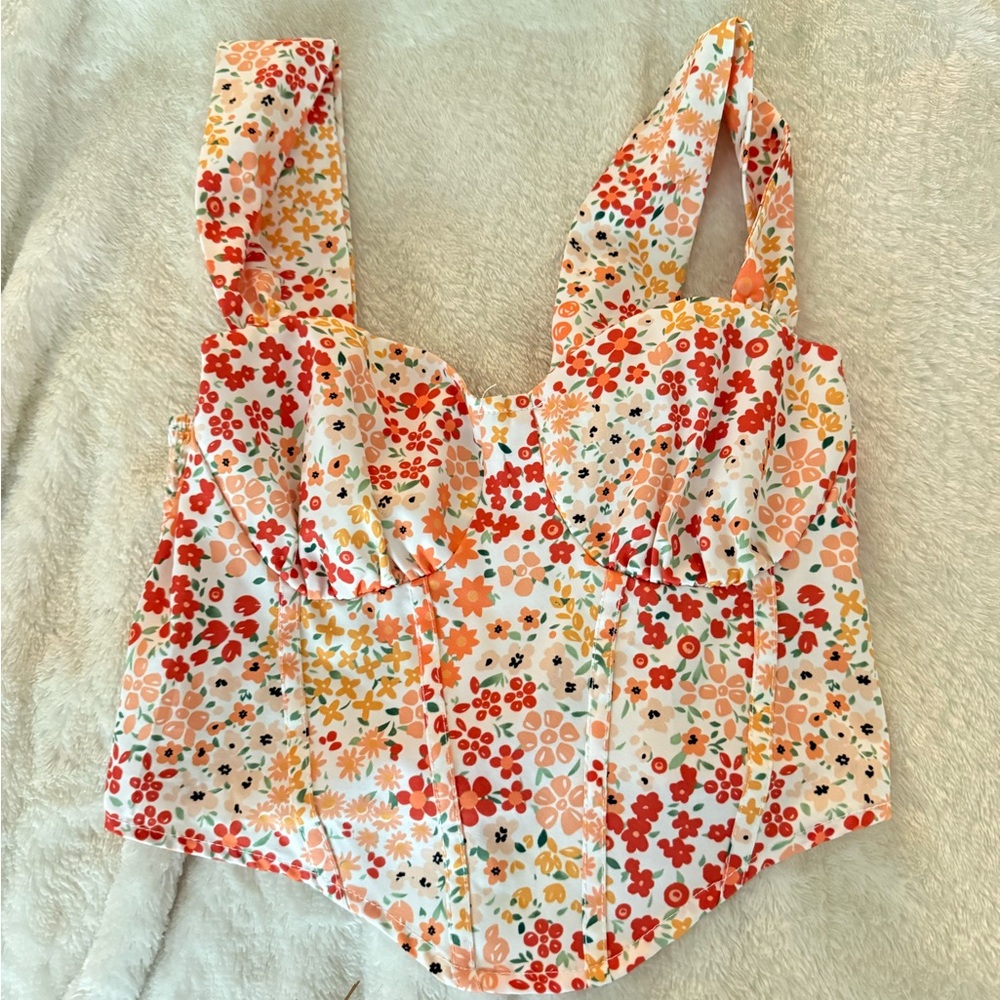 Shein Floral Women's Top size S